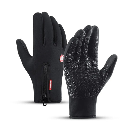 Autumn Winter Warm Cycling Gloves Thermal Outdoor Sport Running